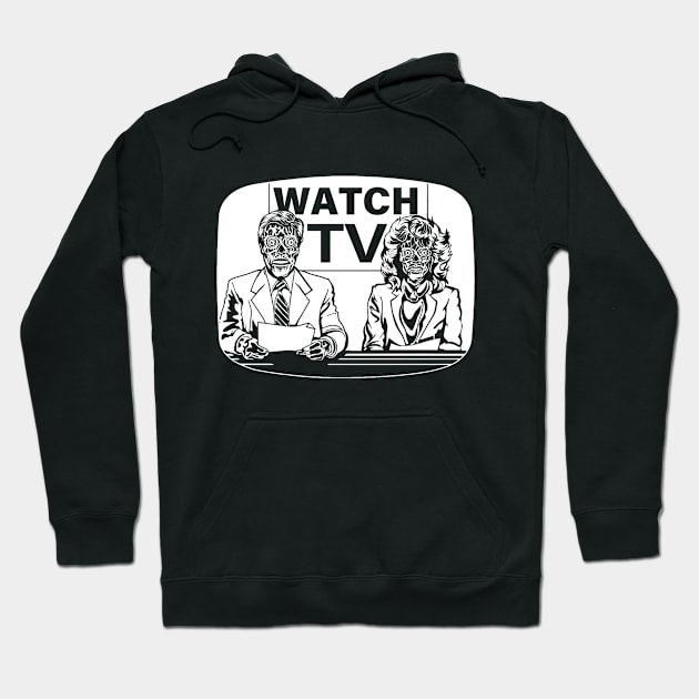 Watch TV John Carpenter Movie Hoodie by MiaGamer Gear